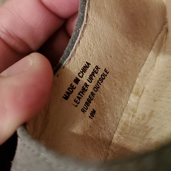 michael kors grey suede peep toe chunky heels - Picture 10 of 12